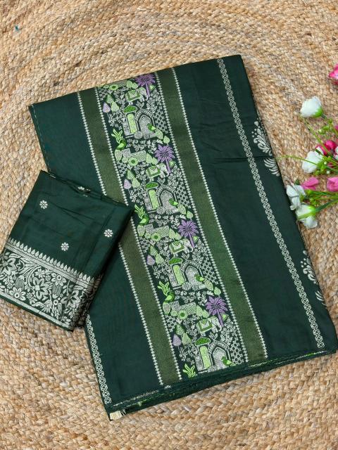 Akshara russian silk saree indian clothes wholesalers in india